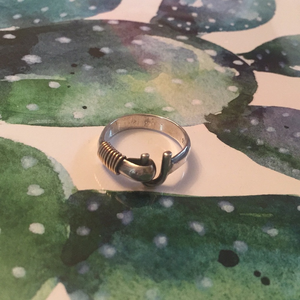 st. croix sterling 14k hook ring by sonya